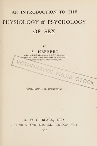 An introduction to the physiology and psychology of sex