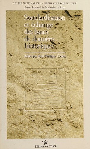 Standardisation et échange des bases de données historiques