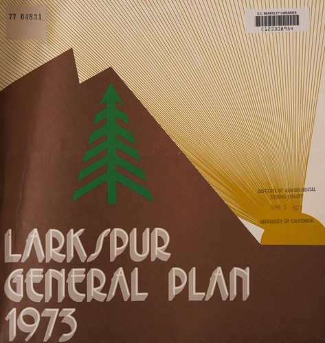 Larkspur general plan 1973