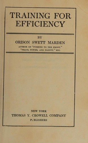 Training for efficiency