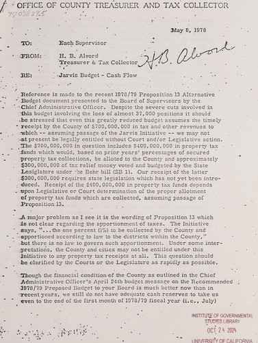 Jarvis budget cash flow