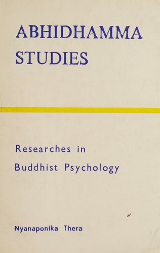 Abhidhamma studies
