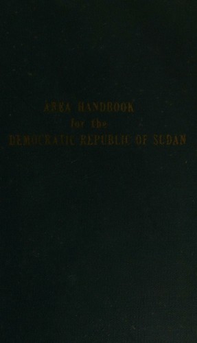 Area handbook for the Democratic Republic of Sudan