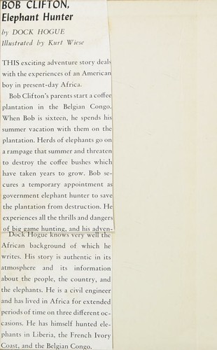 Bob Clifton, Elephant Hunter