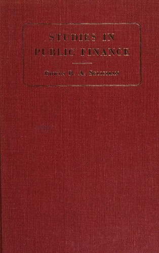 Studies in public finance