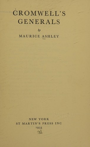 Cromwell's generals