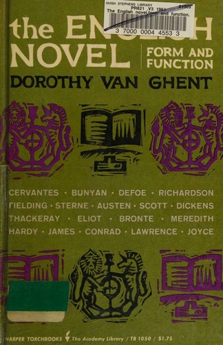 The English Novel Form and Fiction