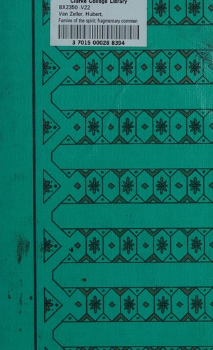 Famine of the spirit