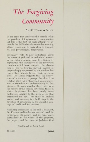 The forgiving community