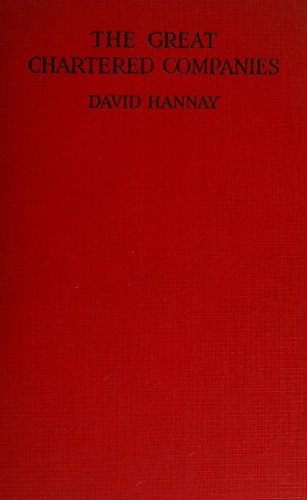 The great chartered companies