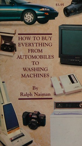 How to Buy Everything from Automobiles to Washing MacHines