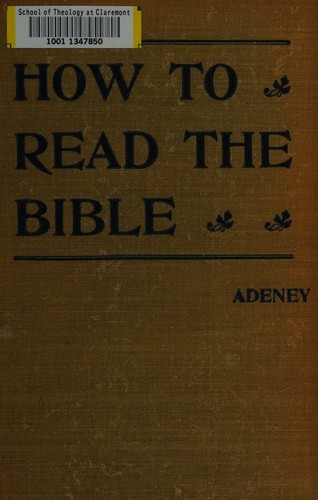 How to read the Bible