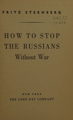 How to Stop the Russians Without War