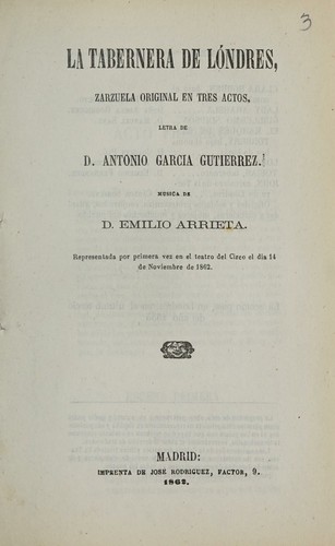 La tabernera de Londres