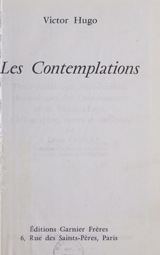 Les Contemplations
