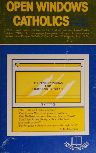 Open windows for Catholics and other Christians