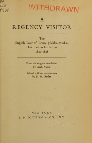 A regency visitor