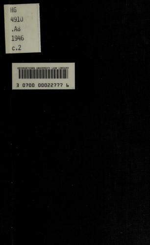 The regulation of the security markets