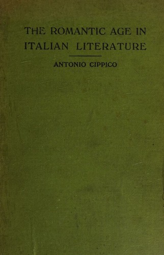 The romantic age in Italian literature