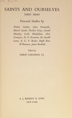 Saints and Ourselves-3rd Series