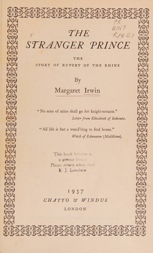 THE STRANGER PRINCE