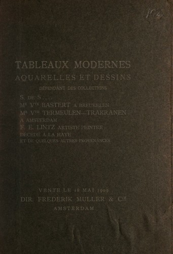 Tableaux modernes, aquarelles et dessins