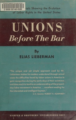Unions Before the Bar