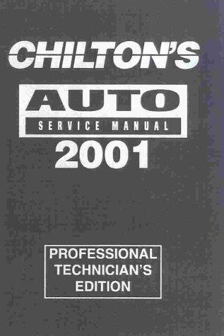 Chilton's Auto Service Manual 2001