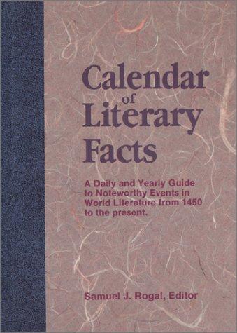 Calendar of literary facts