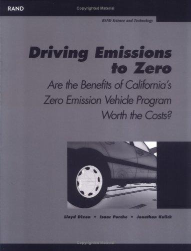Driving Emissions to Zero