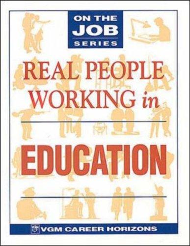 Real people working in education