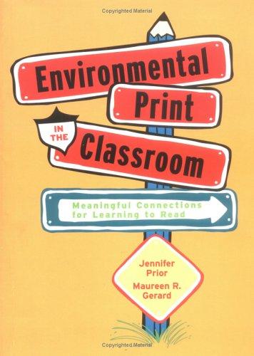 Environmental Print in the Classroom