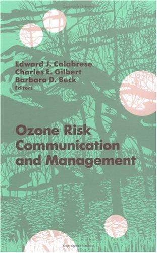 Ozone risk communication and management