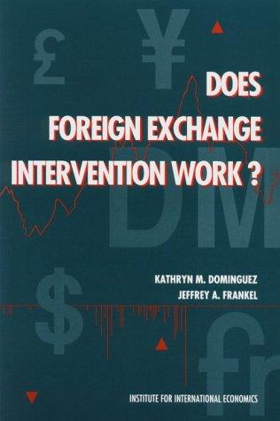 Does foreign exchange intervention work?