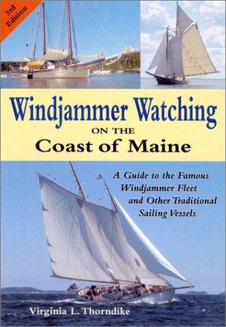 Windjammer Watching on the Coast of Maine