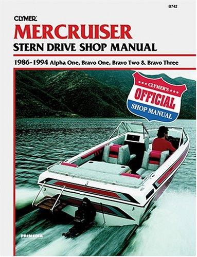 Clymer MerCruiser stern drive shop manual