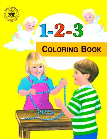 Catholic 1-2-3 Coloring Book (St. Joseph Coloring Books)