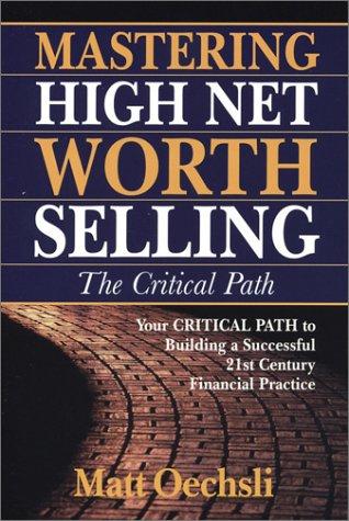 Mastering High Net Worth Selling
