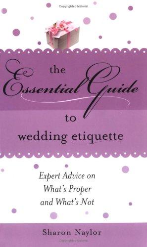 Essential guide to wedding etiquette
