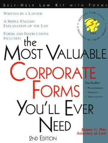 The most valuable corporate forms you'll ever need