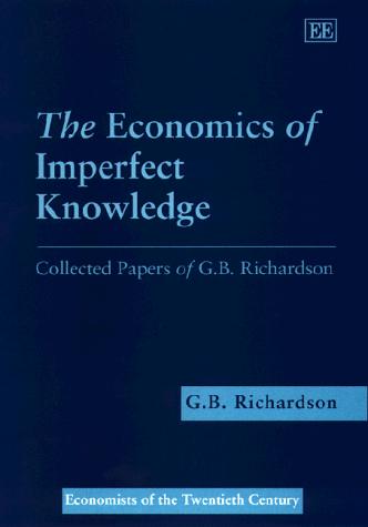 The economics of imperfect knowledge