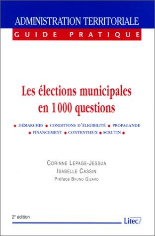 Les élections municipales en 1000 questions
