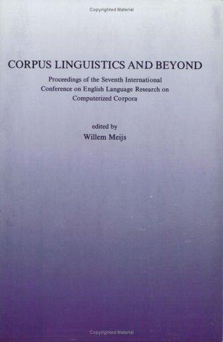 Corpus linguistics and beyond