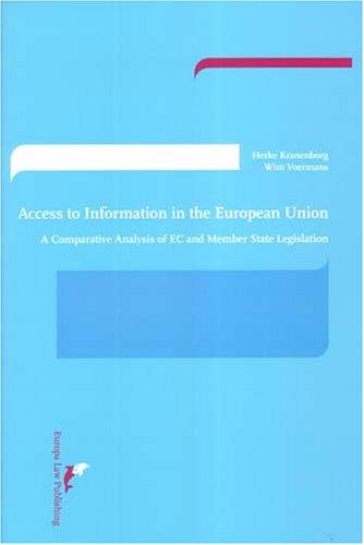 Access to Information in the European Union