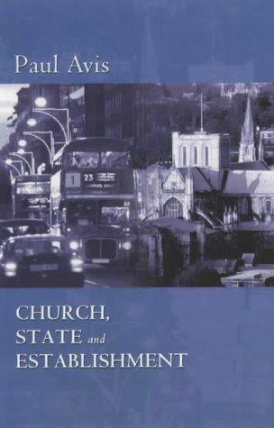 Church, State and Establishment