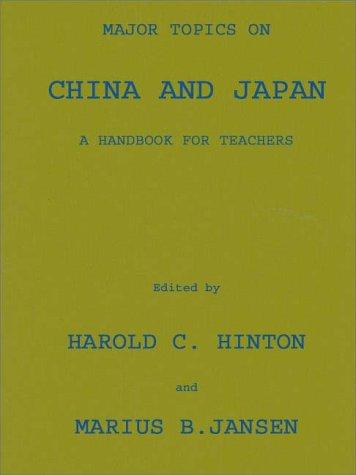 Major topics on China and Japan