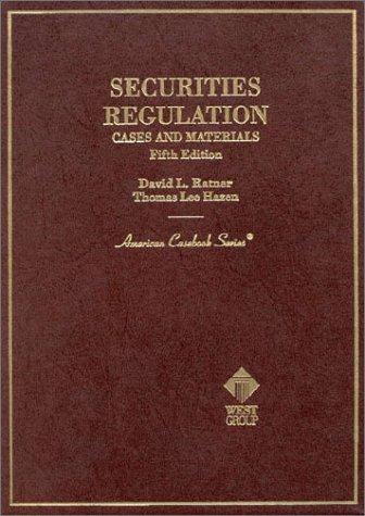 Securities regulation