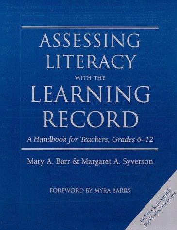 Assessing literacy with the Learning Record