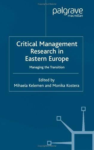 Critical Management Research in Eastern Europe