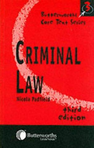 Criminal Law (Butterworths Core Text)